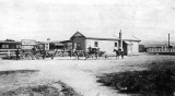 Waihi Railway Station in 1920